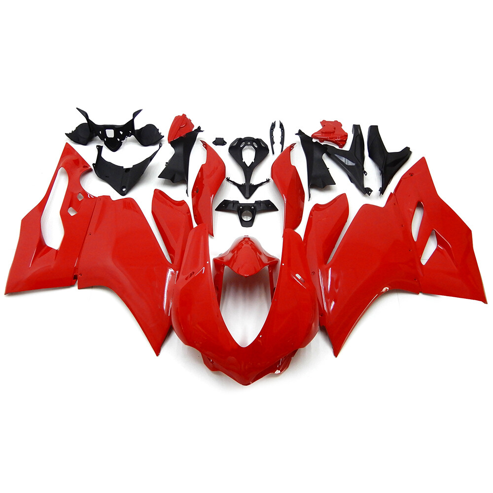 Gloss Red Fairing Kit for 2015 2016 2017 Ducati 959 1299 ABS Injection Bodywork