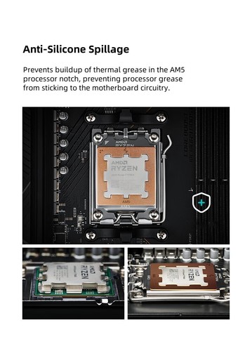 AM5 CPU Guard Metal Thermal Pad Cooling Paste CPU Protector For AMD 7950X 7600X - Afbeelding 8 van 8