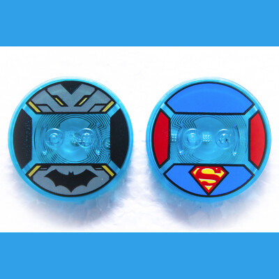 LEGO Dimensions DC Comics BATMAN & SUPERMAN Character Tag Only | Tested