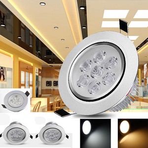 Dimmable 3w 5w 7w Led Downlight Recessed Ceiling Light Bulb Spot
