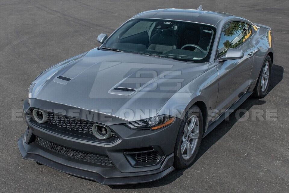 18-23 Ford Mustang Full Conversion Front Bumper Mach 1 Style