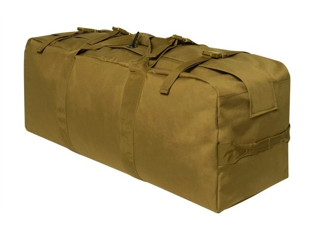 Bolso de Lona Rothco GI Tipo Mejorado - Marrón Coyote Foto 2 de 3