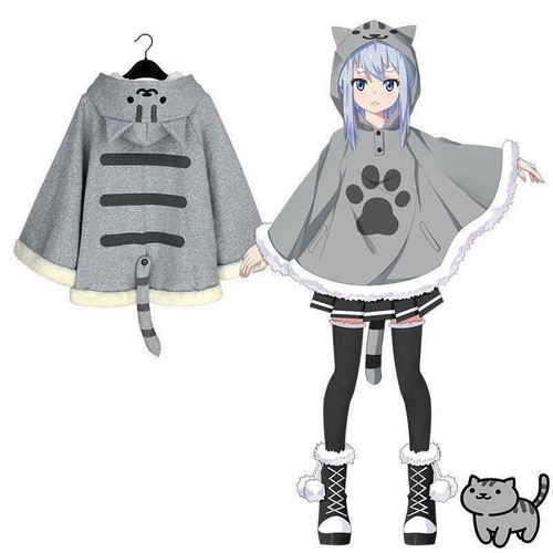 Anime Neko Atsume Cute Cat Backyard 