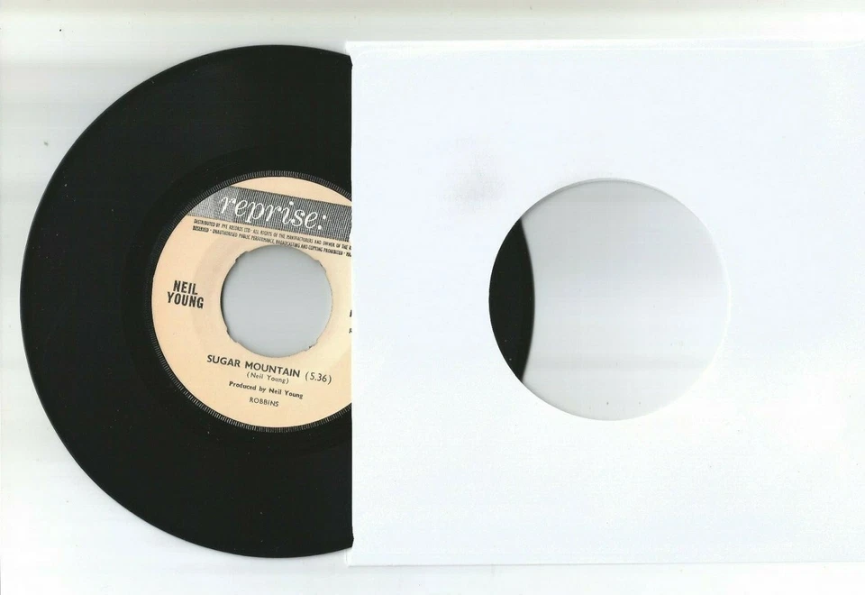 NEIL YOUNG (WITH CRAZY HORSE) OH LONESOME ME - 7"/45 UK FOLK ROCK 1969 RARE - Image 2 of 2