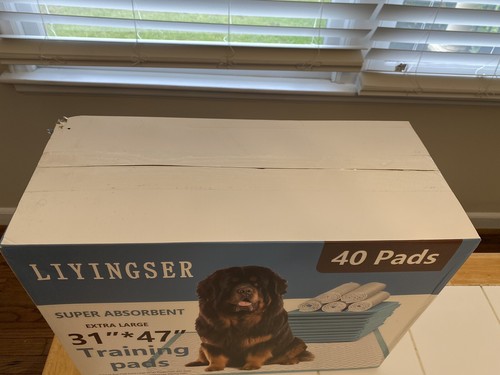 Dog Training pads XL 40 Counts NIB Sealed 31” X 47 Súper Absorbent - Picture 5 of 6