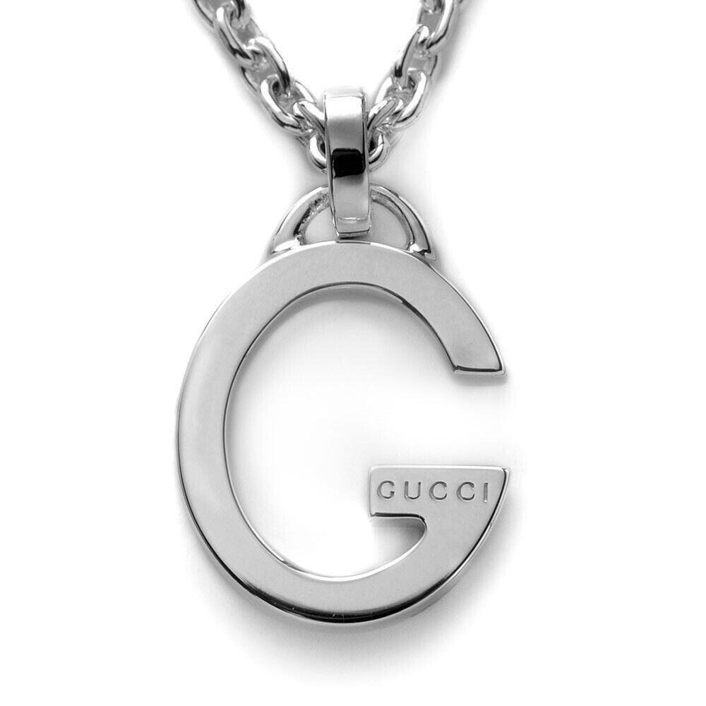 Gucci Necklace 233936-J8400/8106 Silver NEW | eBay Gucci Necklace 233936-J8400/8106 Silver NEW | eBay