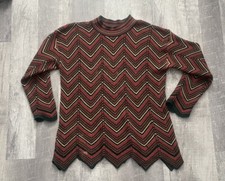Vintage 1980s Keren Women  s Christmas Knit Sweater One Size