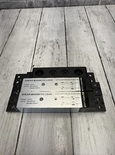 Shear Electric Magnetic Door Lock DC 12V 24V Time Delay Holding Force 2600lb