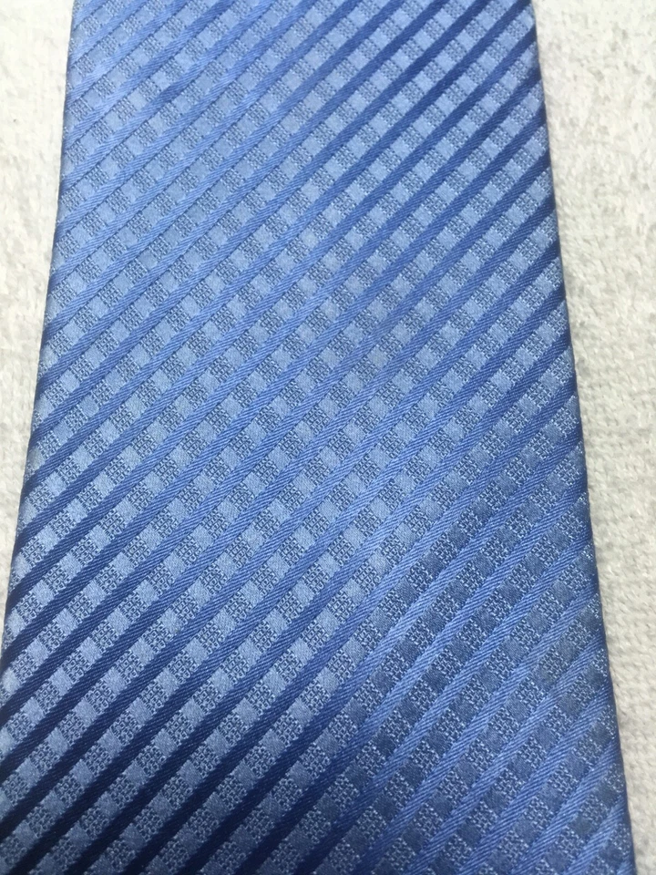 SEAN JOHN CORBATA HOMBRE AZUL A CUADROS 3,5 X 60 Foto 3 de 4