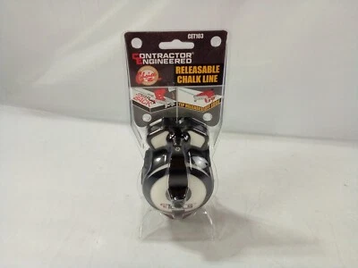 SnapBack Chalk Line with Releasable Tip- CE Tools