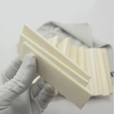 4PCS Cattle Bone Knife Handle Scales Slabs DIY Making Supply Material NEW