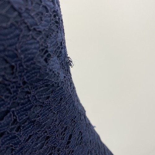 Whistles Eve Short Lace Dress Navy Blue Size 10 UK Women’s Evening Wedding - Picture 10 of 20