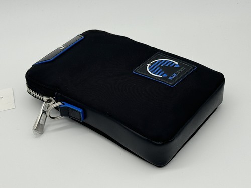 MONTBLANC SCHWARZ BLAU SPIRIT MINI UMSCHLAG CROSSBODY TASCHE NEU 100 % ORIGINAL UVP 580 $ - Bild 2 von 12