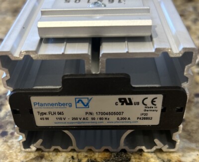 PFANNENBERG 17004505050- TYPE FLH 045, 45 W 110 V-250 VAC. NEW NOS