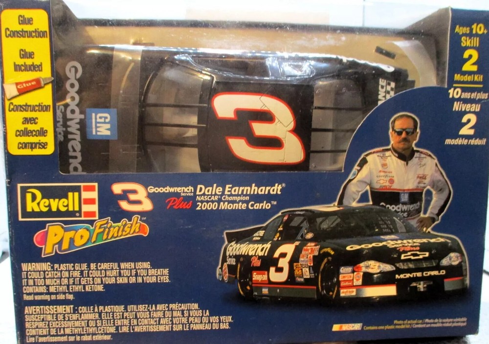 Revell Dale Earnhardt NASCAR PRO Finish Model 2000 Monte Carlo