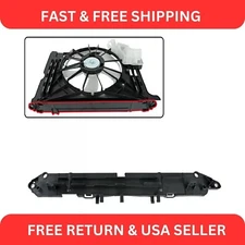 Fit 2014-2019 Toyota Corolla Radiator AC Condenser Cooling Fan Bracket Cover Cap