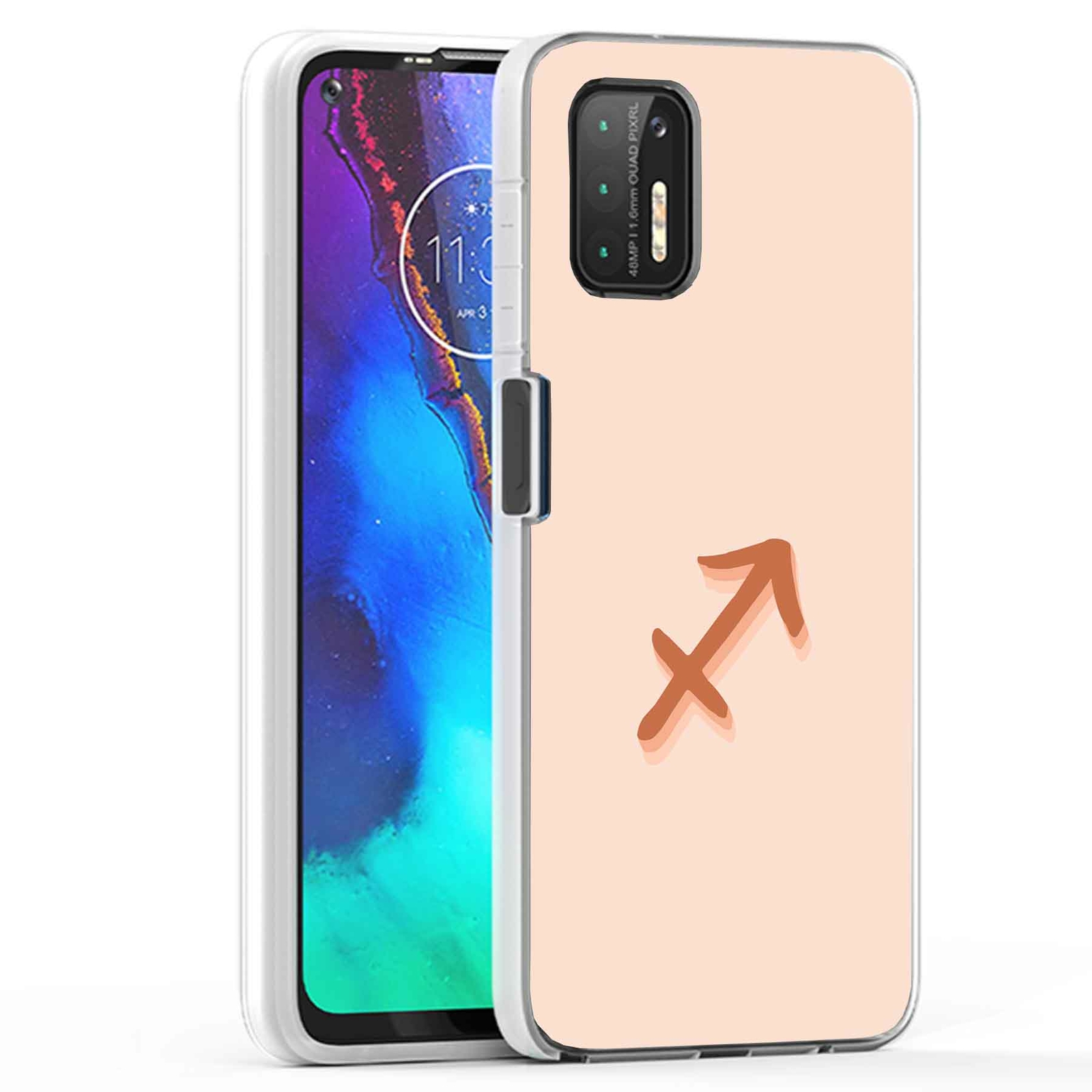 Motorola Moto G Stylus 2021 Case with Sagittarius Zodiac Design-image