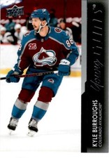 2021-22 Upper Deck #206 Kyle Burroughs RC Colorado Avalanche Rookie