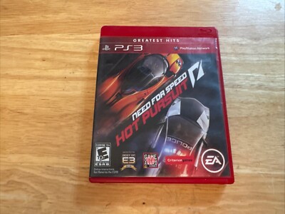 Need for Speed Hot Pursuit Greatest Hits Playstation 3 No Manual