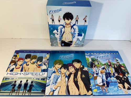 Free! Iwatobi Swim Club Limited Edition Movie Collection & Season 3 Blu-ray/DVD - Picture 13 of 24