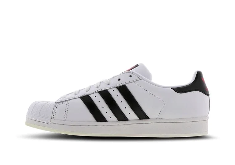 Superstar slip on Rouge top homme