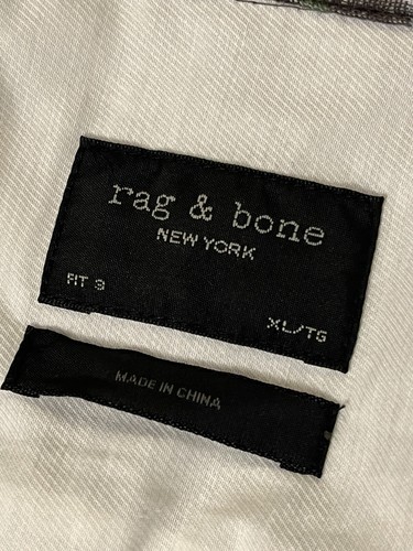 RAG & BONE FIT 3 KARIERTES HEMD GR XL LANGARM HEMD ZUM KNÖPFEN - Bild 2 von 8