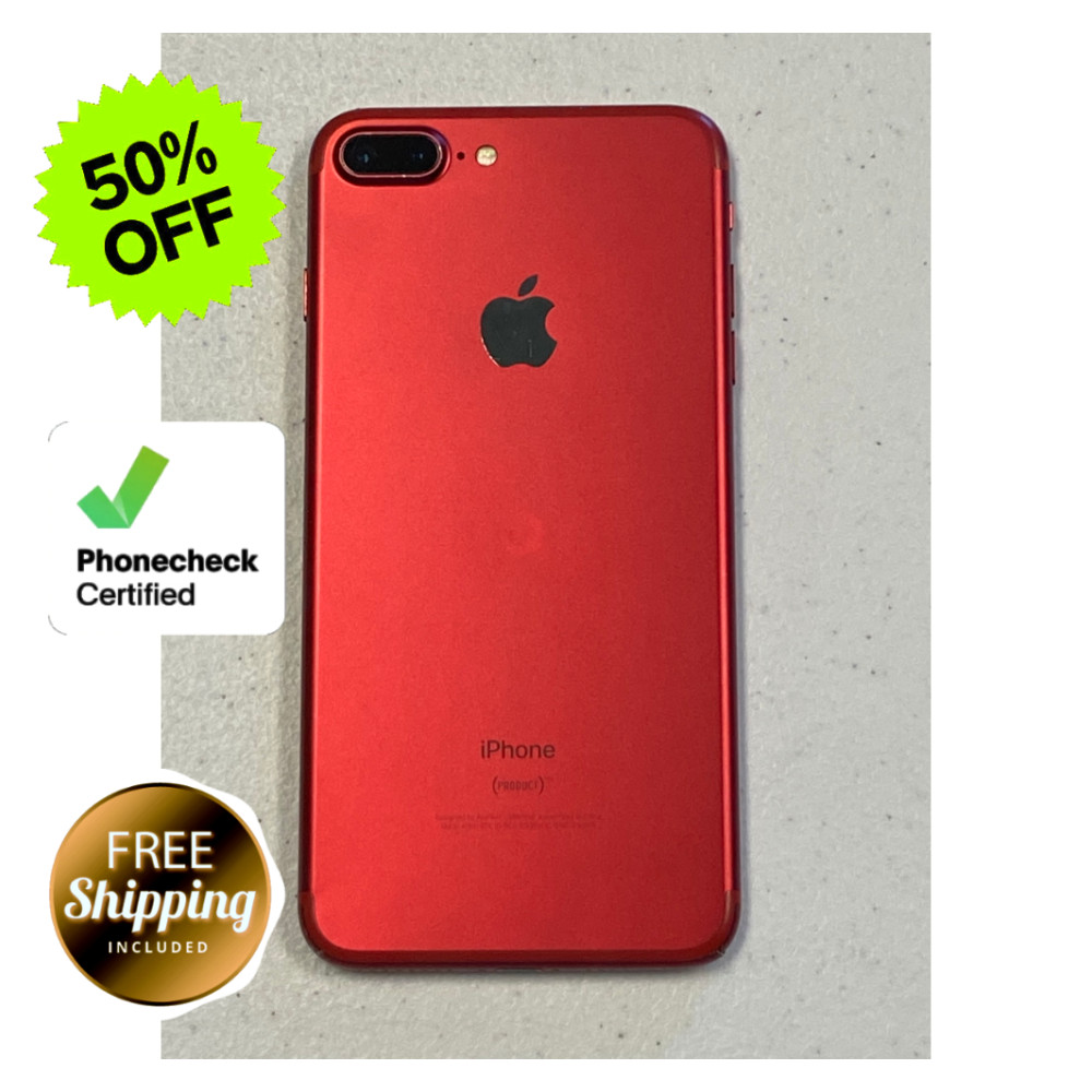 Apple iPhone 7 Plus - 32GB/128GB, Unlocked, Very Good Cosmetic Condition