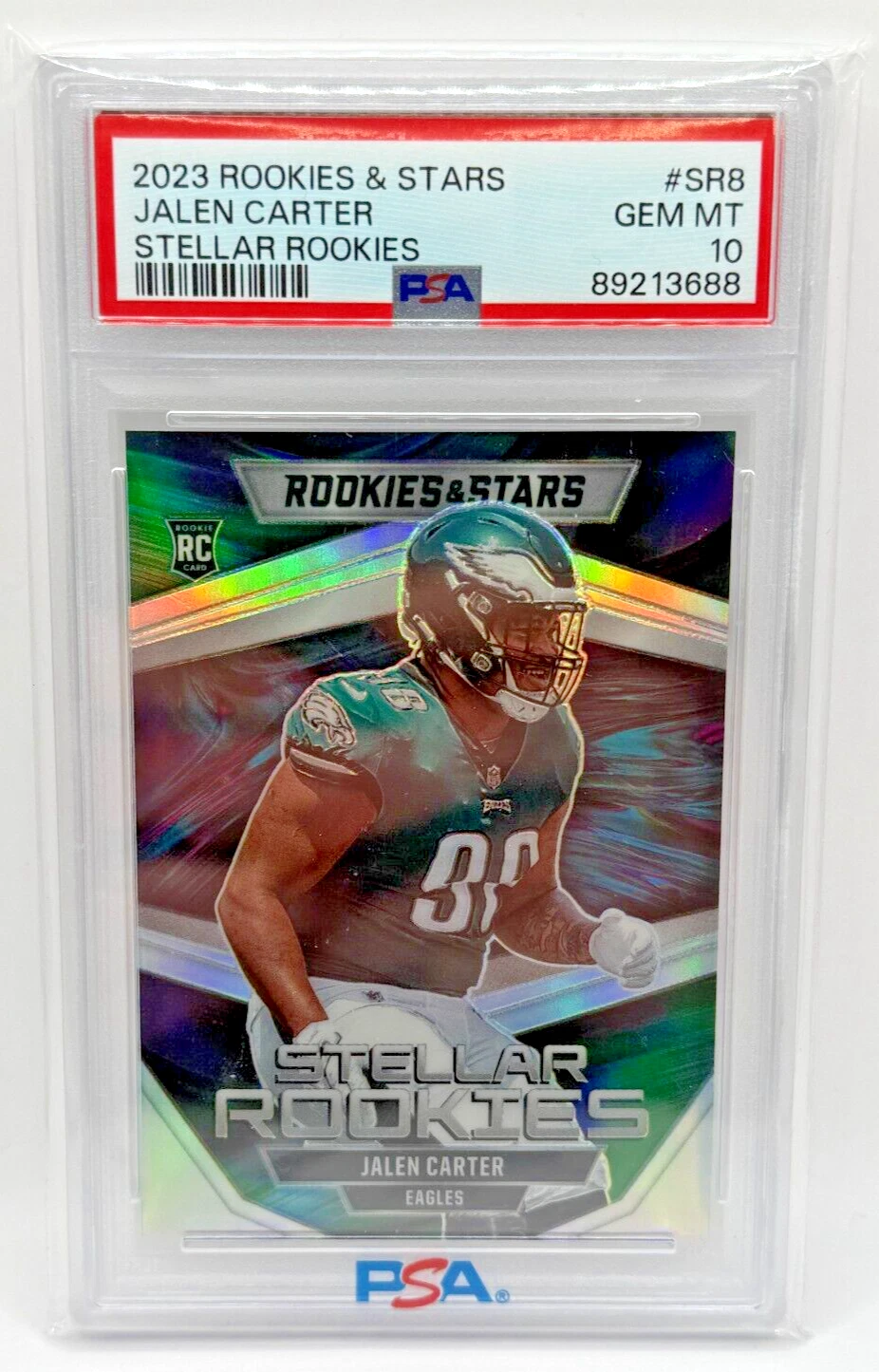 Jalen Carter Panini Rookies & Stars Stellar Rookies #SR8 Base