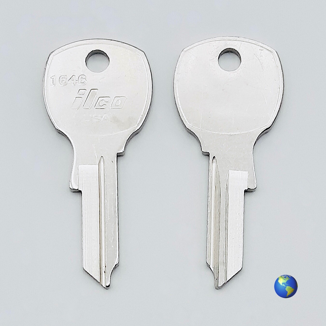 1646 Key Blanks for Various Products by Asec Vital, USPS, and others (3