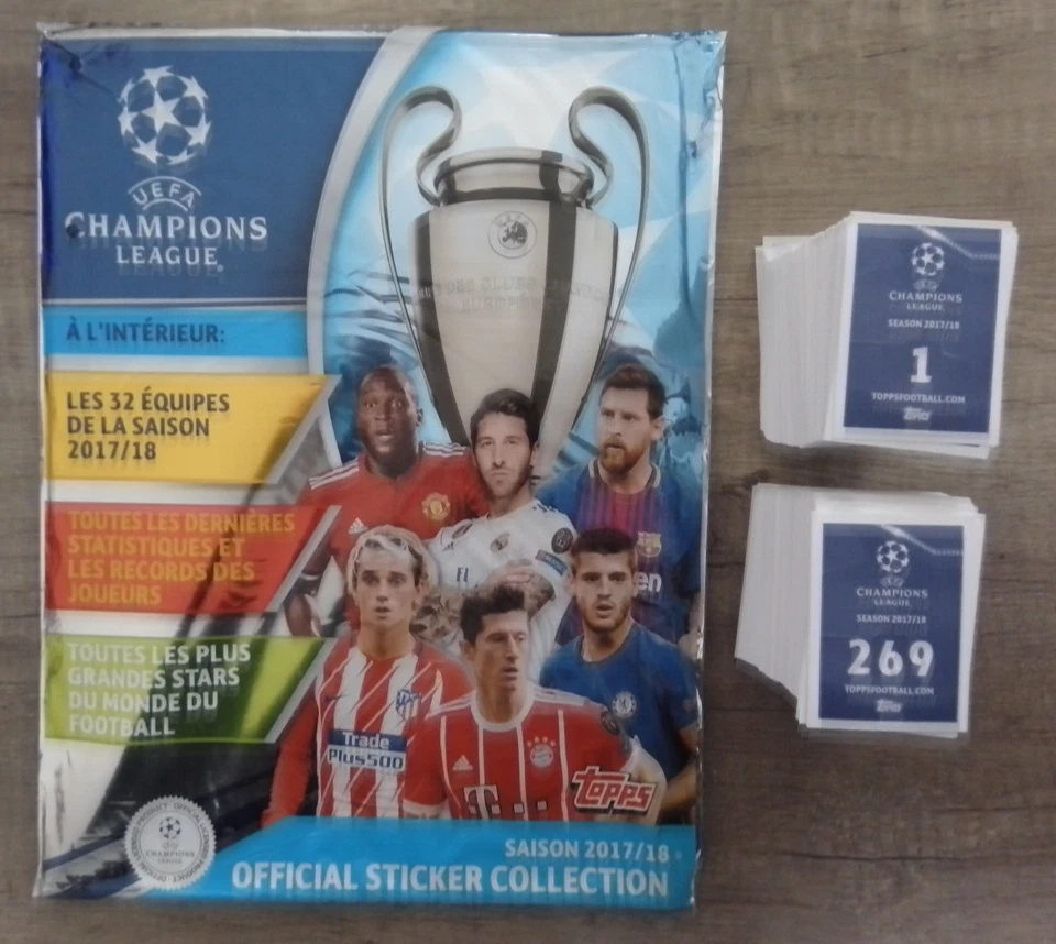 TOPPS UEFA CHAMPIONS LEAGUE 2017/18 (STICKERS) - TERMINEZ VOTRE COLLECTION Part1 - Photo 1/1