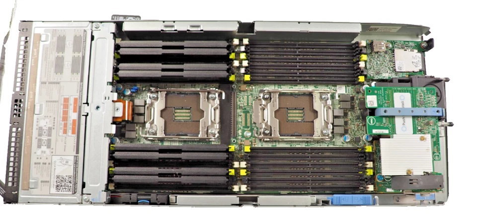Dell PowerEdge FX2 FX2s Server Chassis with 4* FC630 Blades NO CPU NO RAM NO HDD - Image 2 of 4