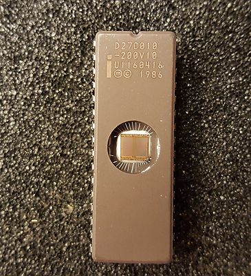INTEL D27C010-200V10 EPROM 1Mbit 200ns | Componente Nuovo In Tubo Originale