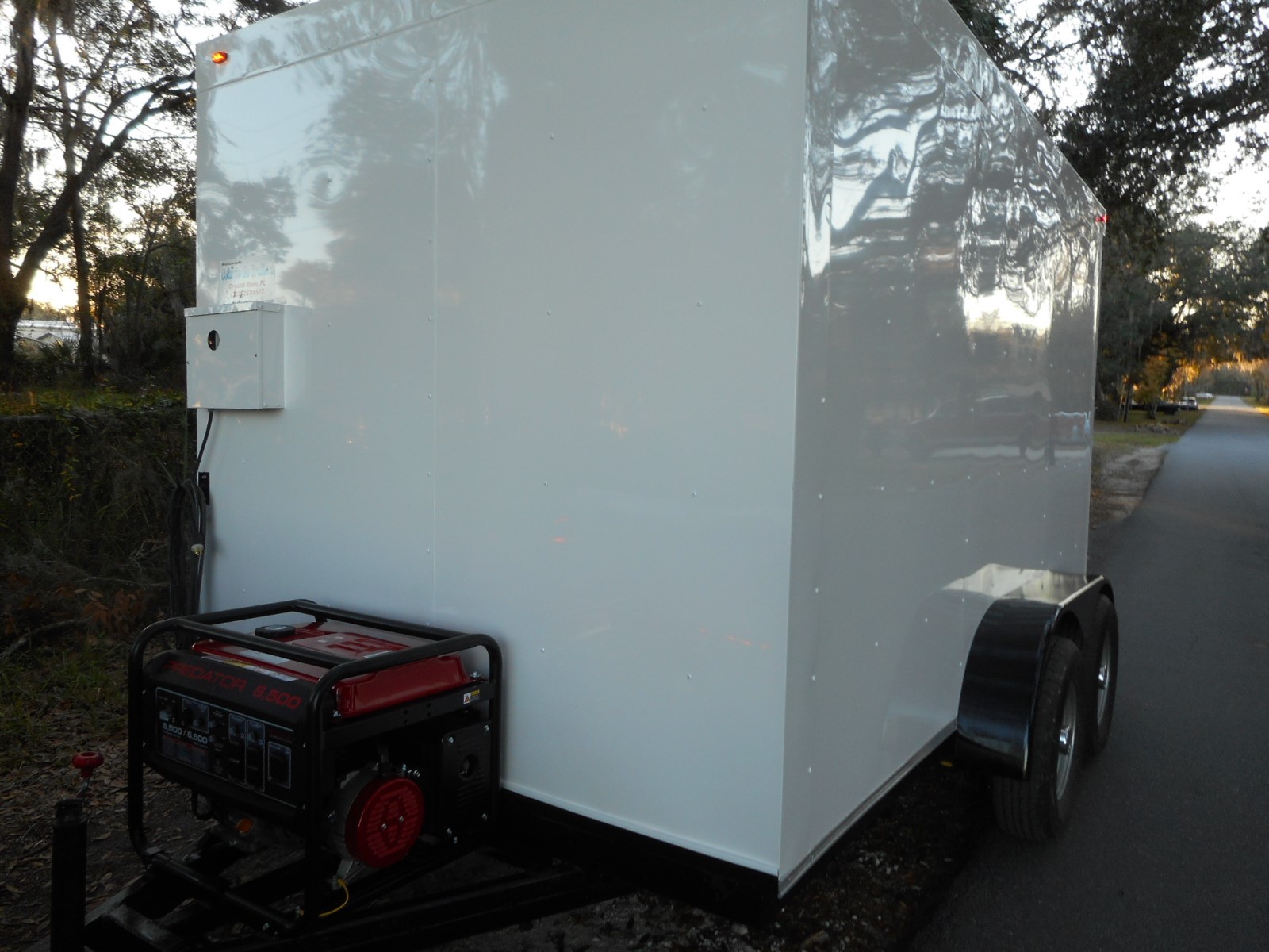 REFRIGERATED WALK IN COOLER TRAILER CUSTOM 2020/12 X 7 X 7 /5