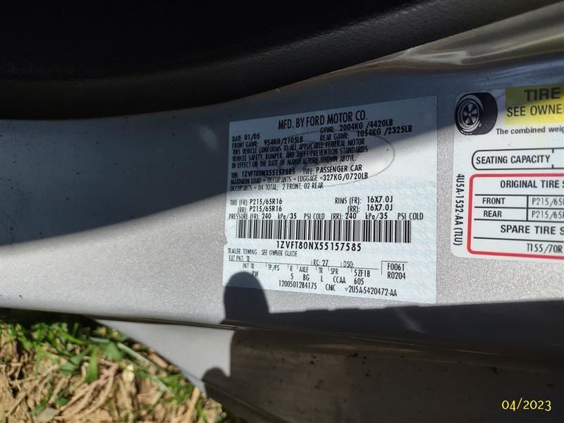 Engine 4.0L VIN N 8th Digit SOHC Fits 05 MUSTANG 2712245 | eBay
