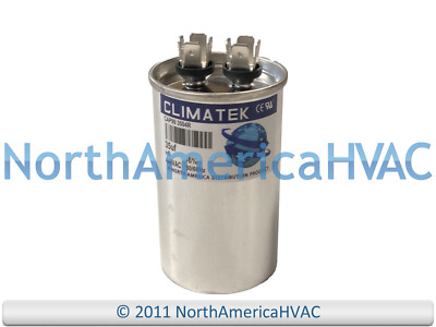 Climatek Motor Run Capacitor 35 uF MFD 440 Volt Round Fits