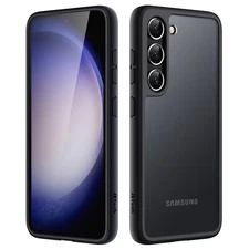 JETech Matte Case for Samsung Galaxy S23 Plus 5G 6.6-Inch, Frosted Translucent