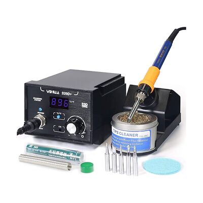 YIHUA 939D+ Digital Soldering Station, 75 Watt Equivalent with Temperature Co...