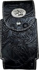 Western Stakes Western Leather Phone Belt Holster Cell Phone Case Phone Pouch