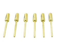 Startool Acrylic Nail Drill 3/32 STX Extra Coarse (3-in-1) Gold ( 6 Pieces )