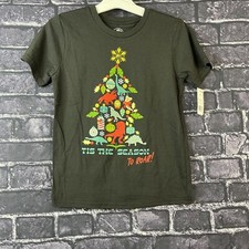 Jurassic World Small Dinosaurs Tree Ornaments Short Sleeve Graphic T-Shirt