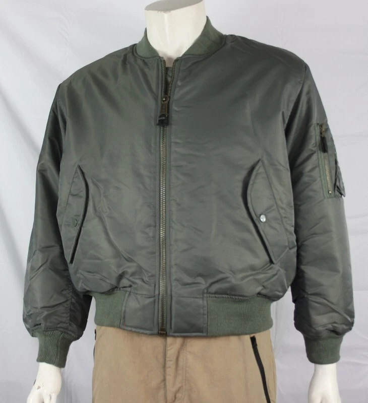 Highlander MA1 Military Style Bomber Jacket Padded Olive Green
Opens in a new window or tab