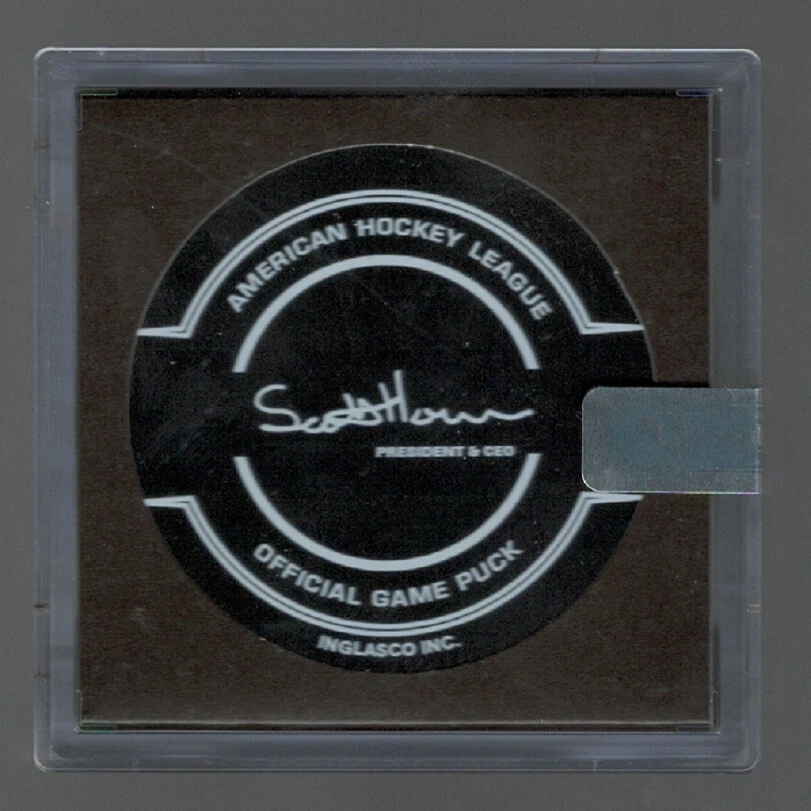 AHL Rockford IceHogs 25th Anniversary 20232024 Official Game Hockey Puck w/Cube gk12.cis.ksu.edu