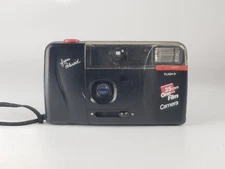 Polaroid 35mm One Film Black Built in Flash Auto Focus Point & Shoot Camera