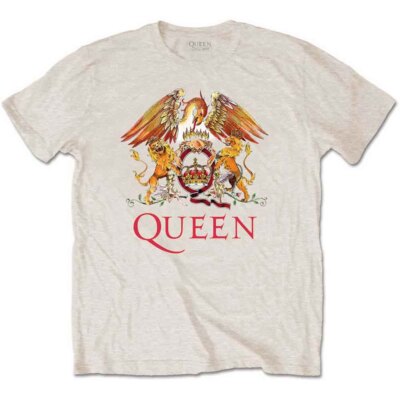 QUEEN - Classic Crest T-Shirt OFFICIAL MERCHANDISE