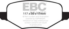EBC Greenstuff Rear Brake Pads for Ford Edge (U387) 3.5 (285 BHP) (2011 > 14)