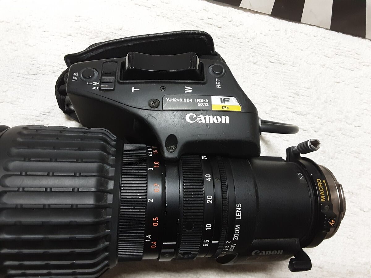 Canon YJ12X6.5B4 IRS Double Extender Servo Zoom Control Wide Canon YJ12X6.5B4 IRS Double Extender Servo Zoom Control Wide