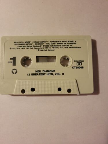 12 Greatest Hits, Vol. 2 by Neil Diamond (Cassette, Oct-1990, Columbia (USA)) - Picture 3 of 7