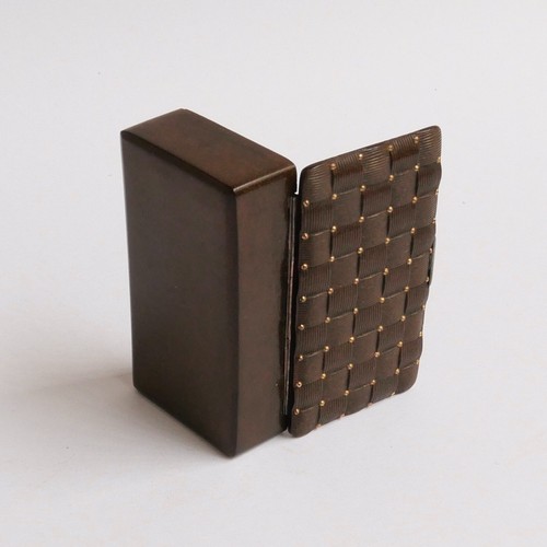 Snuff Box - Composite Material & Inlaid - Early 19th - C. - Picture 7 of 9