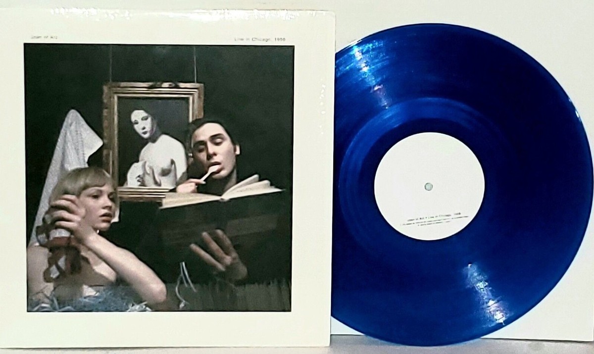 米2discs LP Joan Of Arc Live In Chicago, 1999 JT1042 Jade Tree /00520 JOAN OF ARC Live In Chicago 1999 Blue Vinyl 2LP VG+ Jade