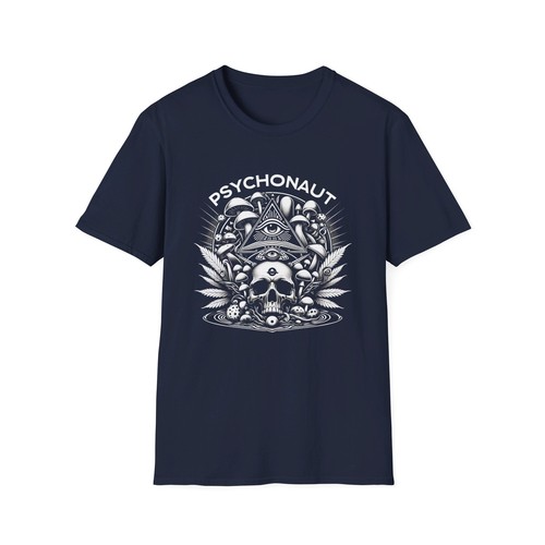 PSYCHONAUT Unisex Softstyle T-Shirt - Picture 30 of 49